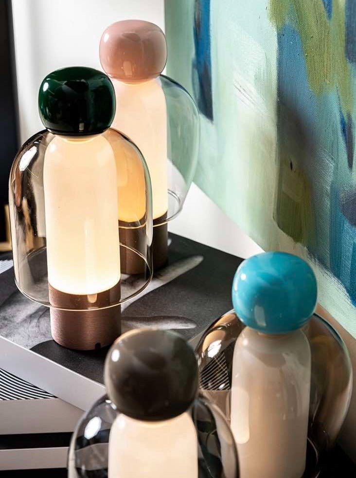 Dimmable Portable Cute Whimsy Eclectic Modern Table Lamp - Easy Peasy